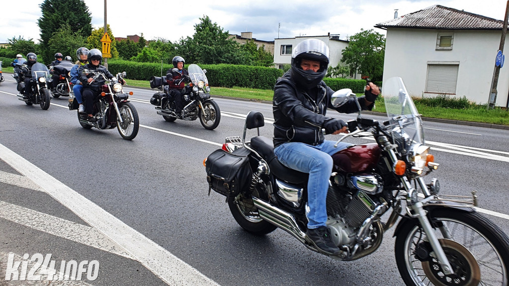 Wielka parada motocykli. XVII Zlot 