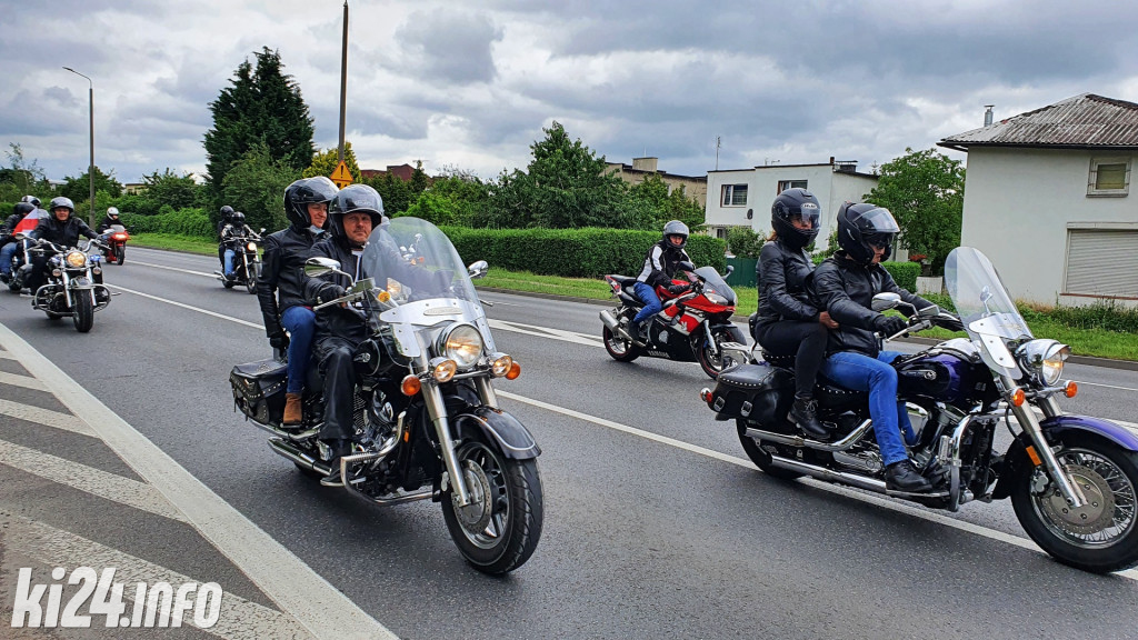 Wielka parada motocykli. XVII Zlot 