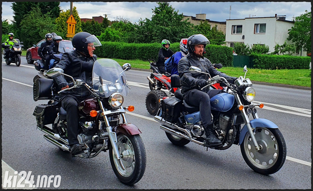 Wielka parada motocykli. XVII Zlot 