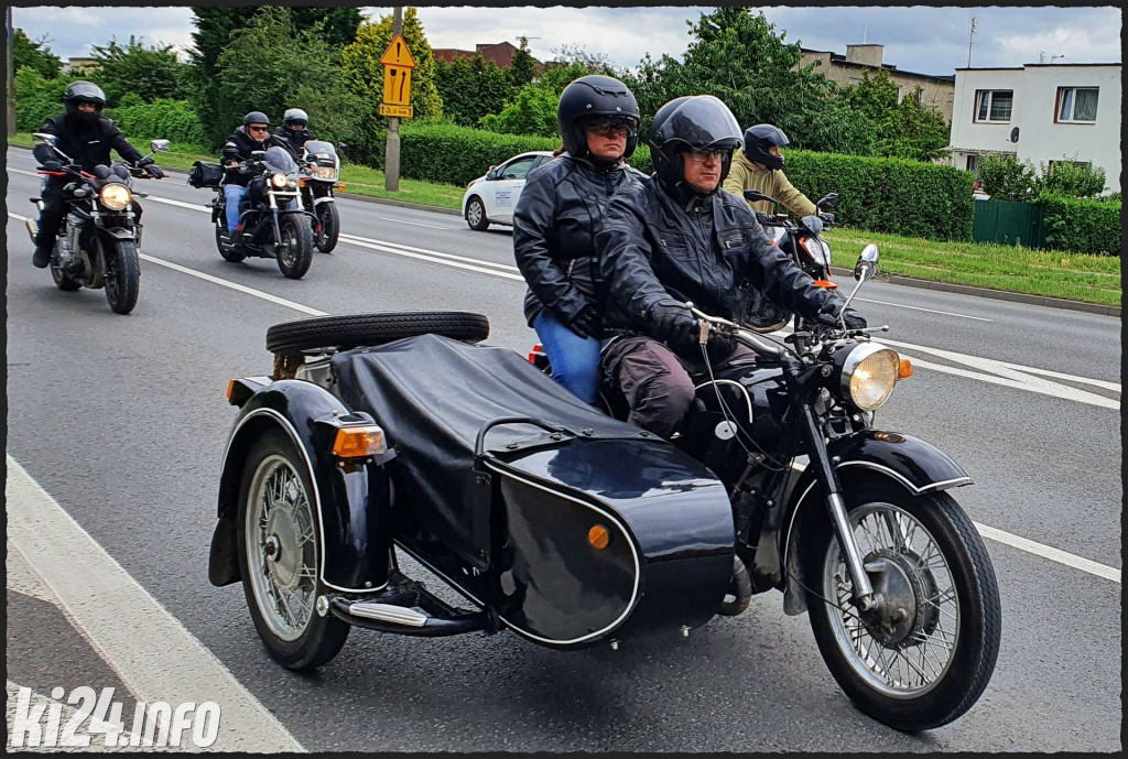 Wielka parada motocykli. XVII Zlot 
