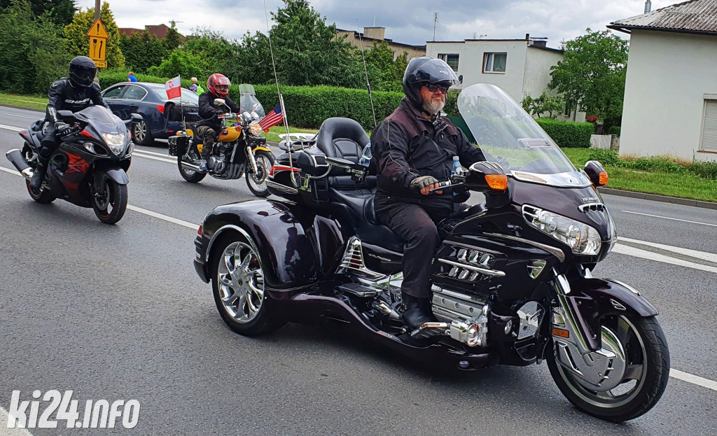 Wielka parada motocykli. XVII Zlot 