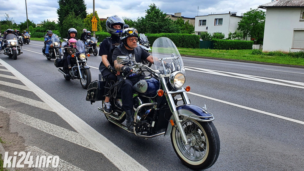 Wielka parada motocykli. XVII Zlot 