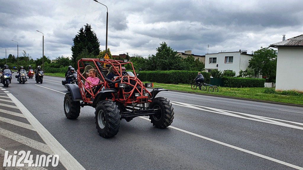 Wielka parada motocykli. XVII Zlot 