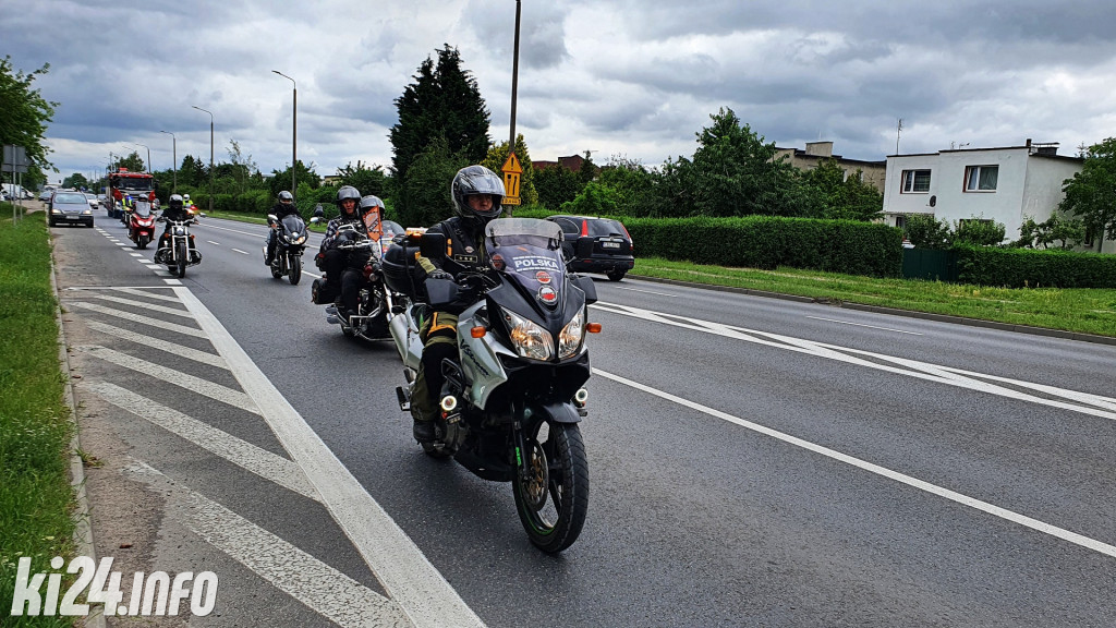 Wielka parada motocykli. XVII Zlot 