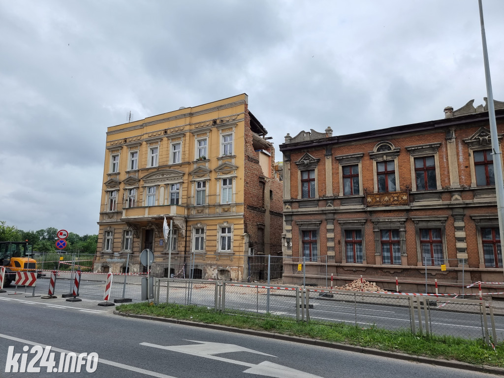 Wybuch gazu w kamienicy przy ul. Staszica