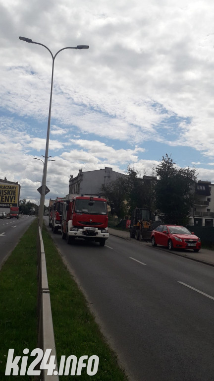 Wybuch gazu w kamienicy przy ul. Staszica