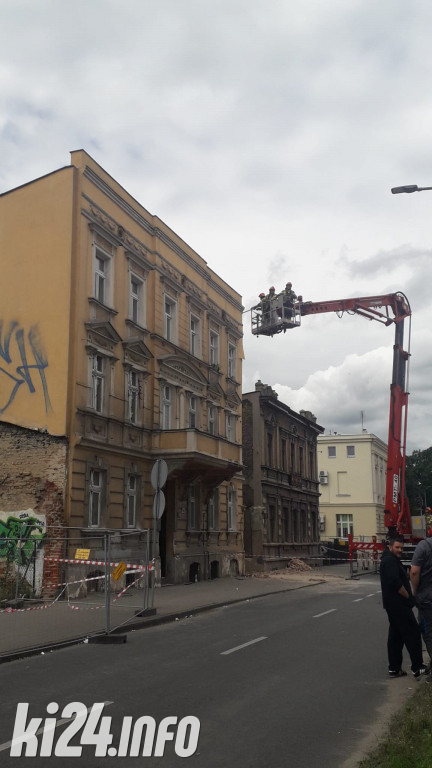 Wybuch gazu w kamienicy przy ul. Staszica