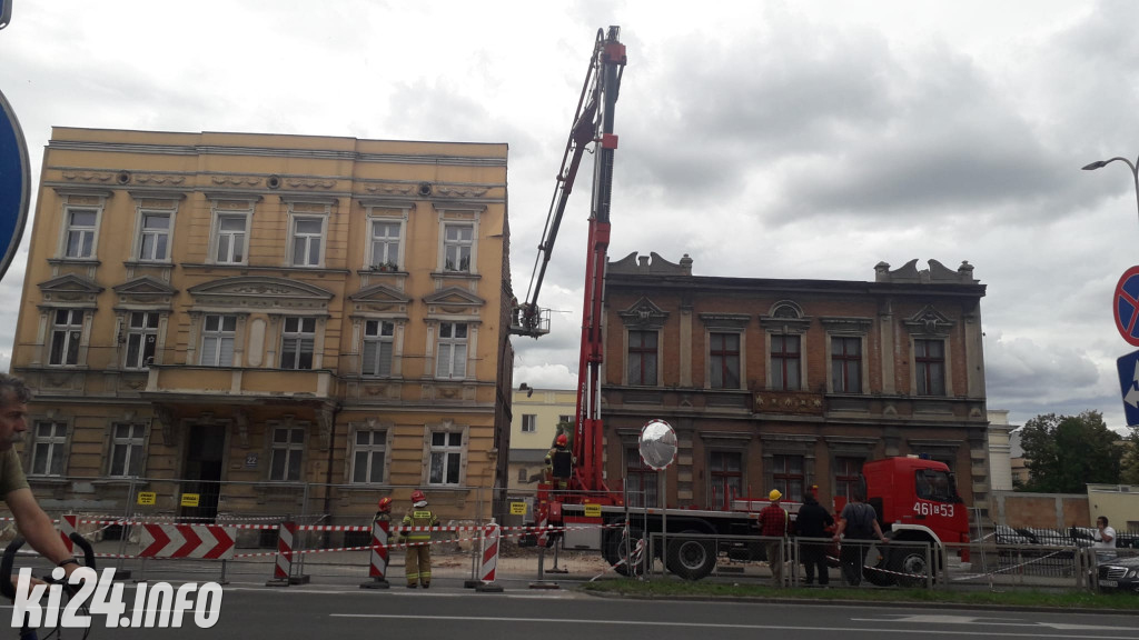 Wybuch gazu w kamienicy przy ul. Staszica