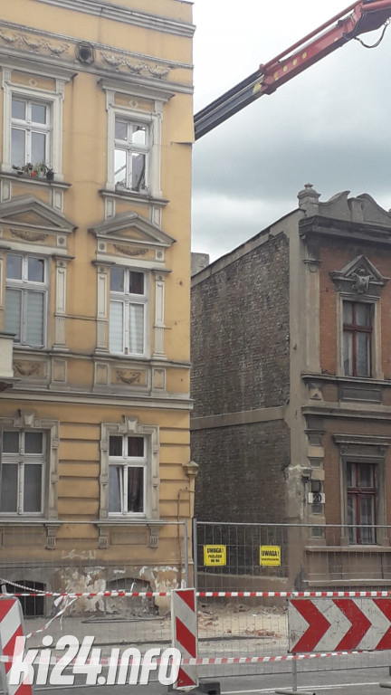 Wybuch gazu w kamienicy przy ul. Staszica