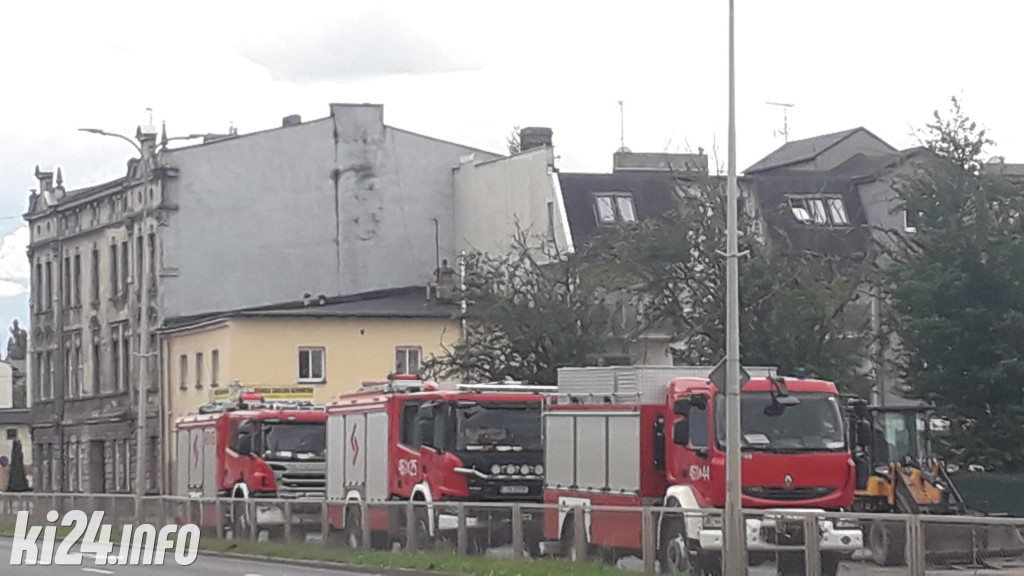 Wybuch gazu w kamienicy przy ul. Staszica