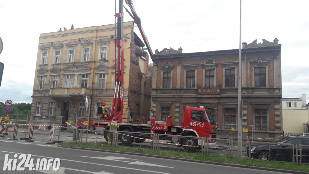 Wybuch gazu w kamienicy przy ul. Staszica