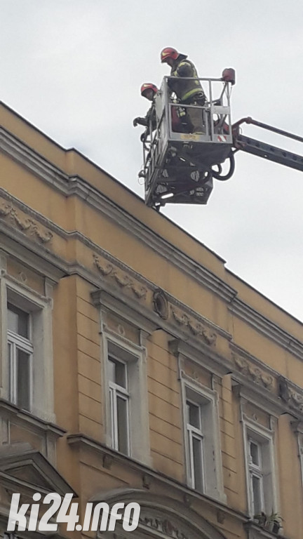 Wybuch gazu w kamienicy przy ul. Staszica