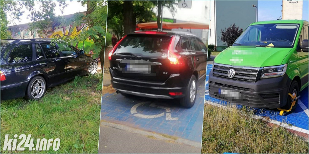 Parkingowe wykroczenia w obiektywie Straży Miejskiej