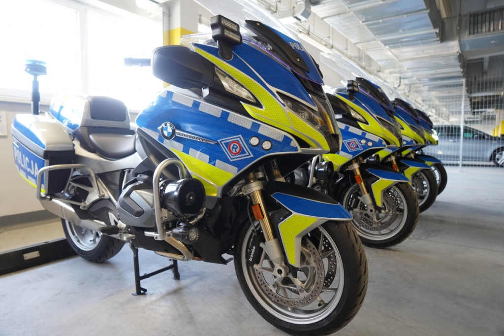Nowe motocykle dla drogówki