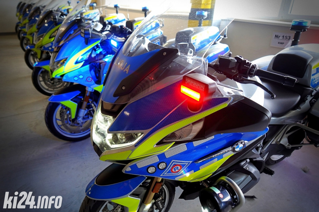 Nowe motocykle dla drogówki