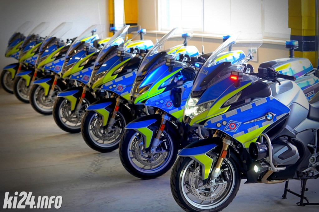 Nowe motocykle dla drogówki
