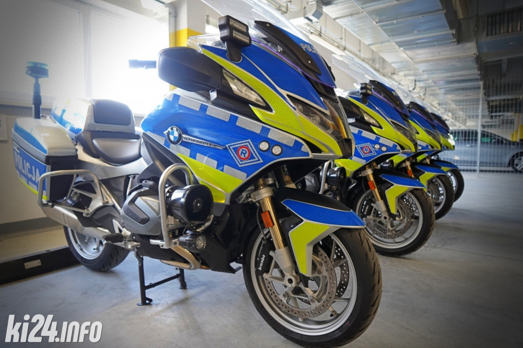 Nowe motocykle dla drogówki