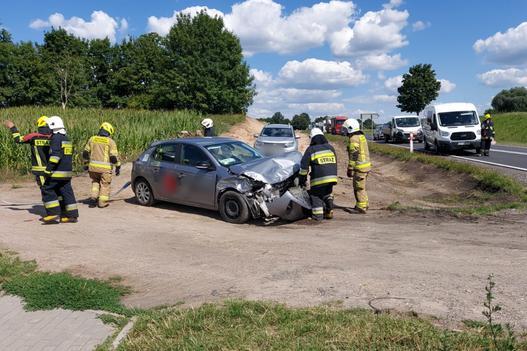 Wypadek w Buczkowie