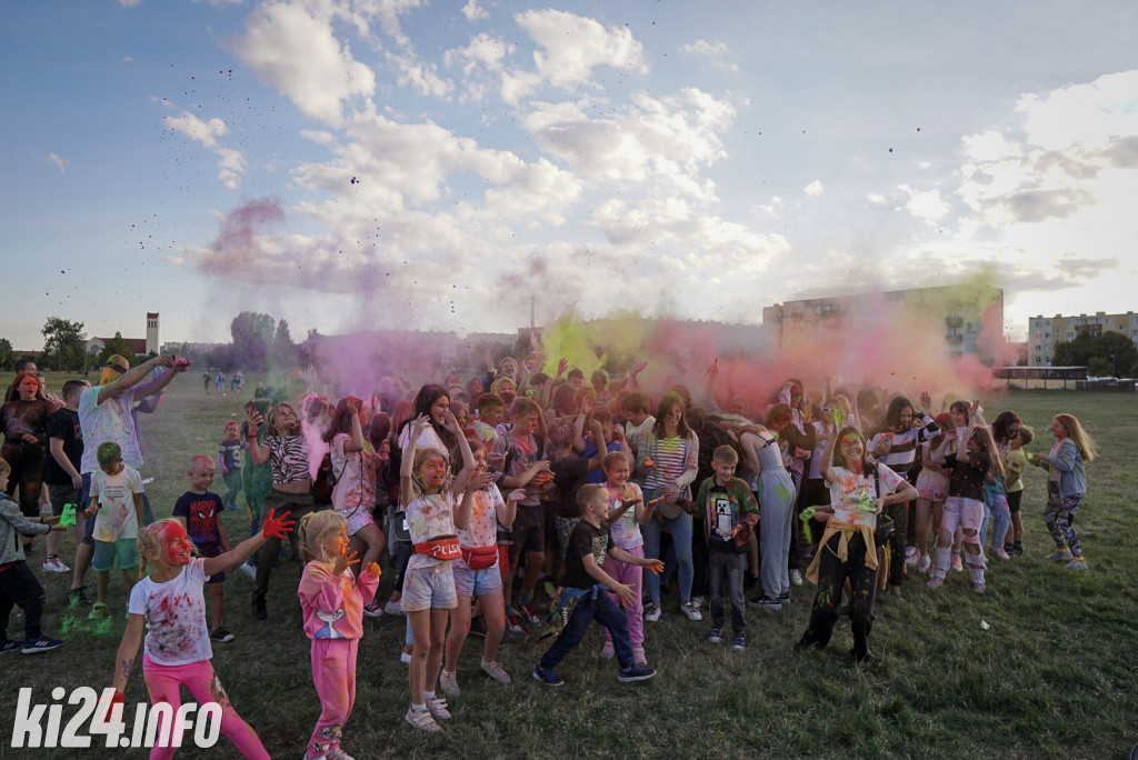 Zabawa z bańkami i kolorami na Rąbinie