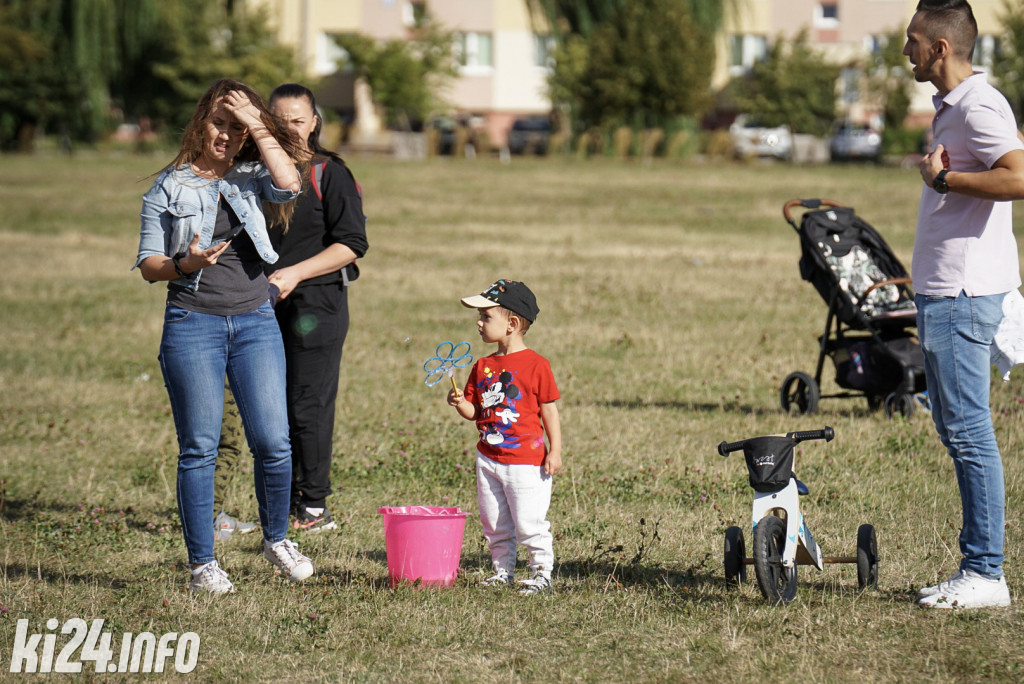 Zabawa z bańkami i kolorami na Rąbinie