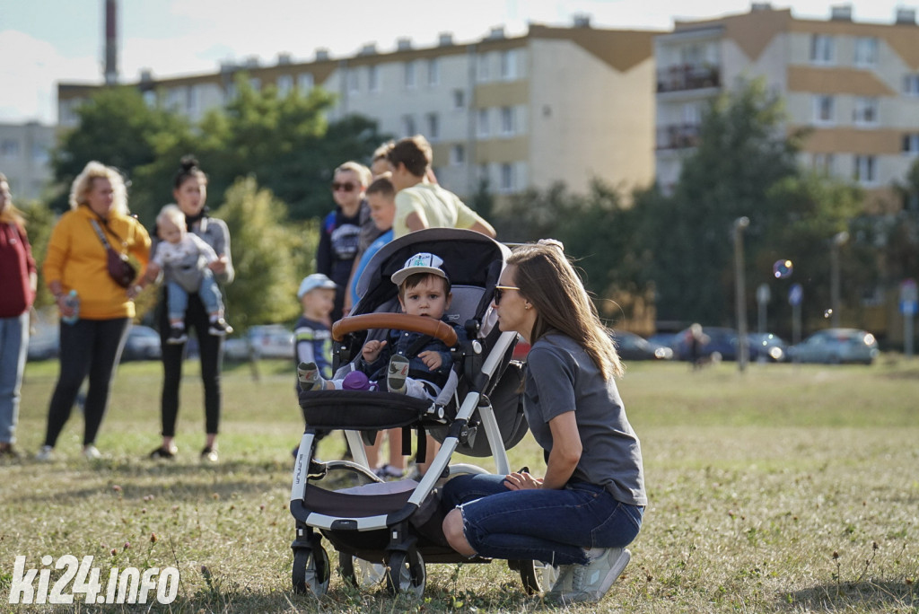 Zabawa z bańkami i kolorami na Rąbinie