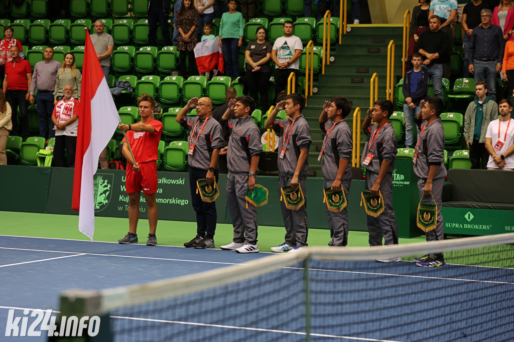 Mecz tenisowy Polska - Indonezja