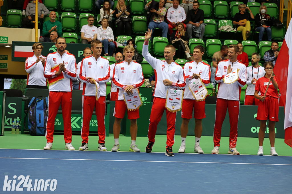 Mecz tenisowy Polska - Indonezja