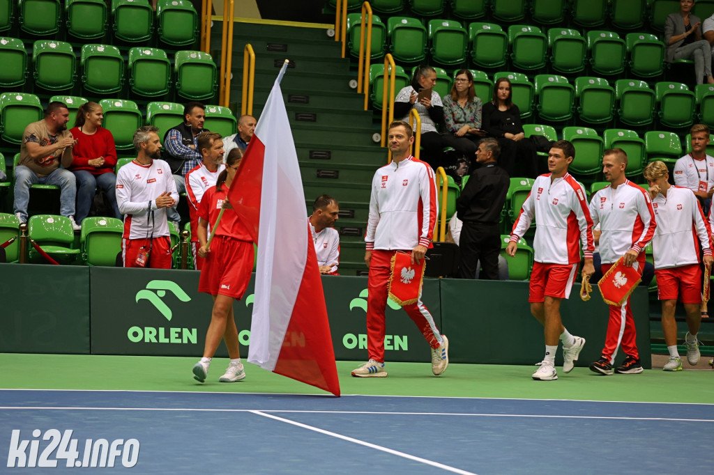 Mecz tenisowy Polska - Indonezja