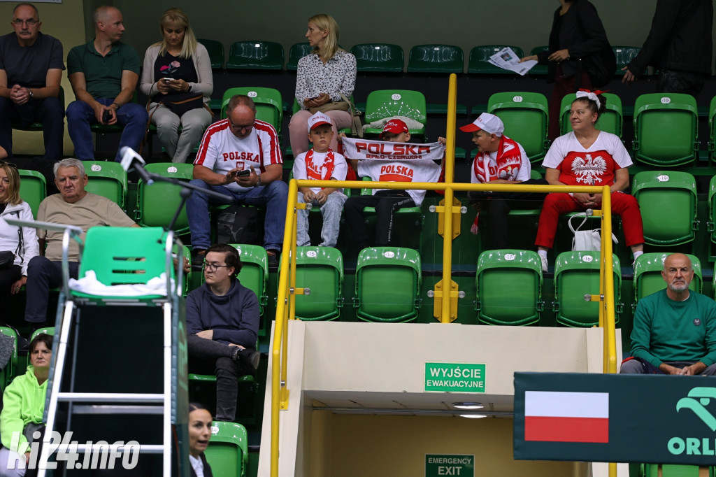 Mecz tenisowy Polska - Indonezja