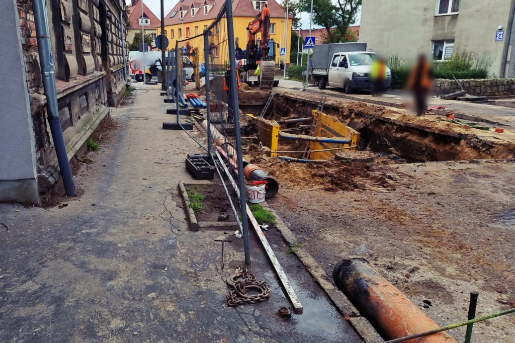Remont na ul. Dubienka