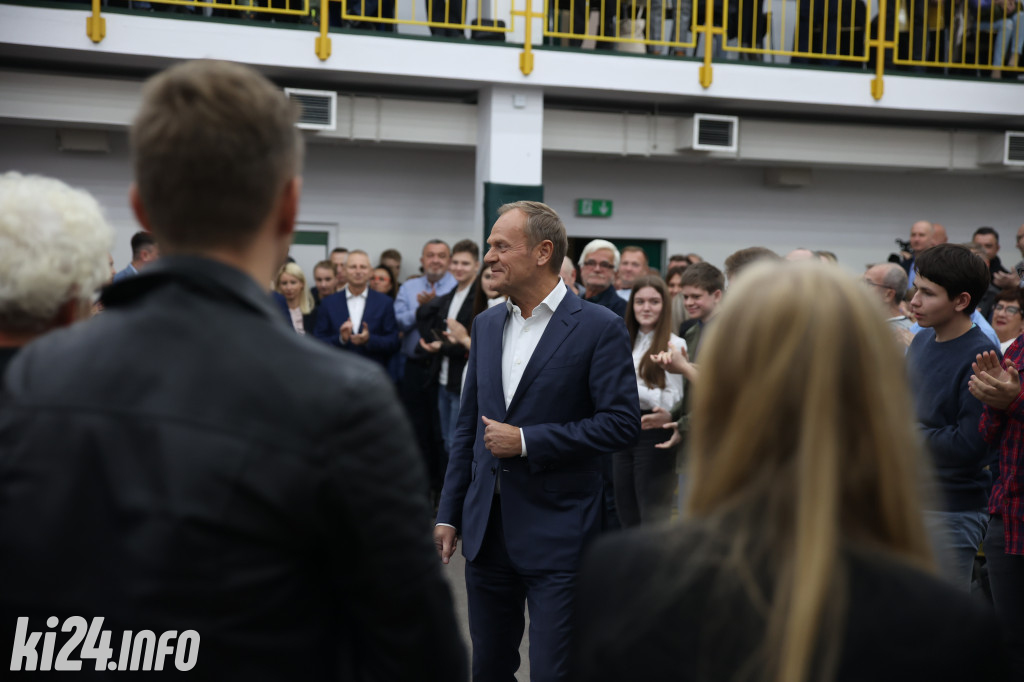 Donald Tusk w Inowrocławiu. Zobaczcie zdjęcia ze spotkania