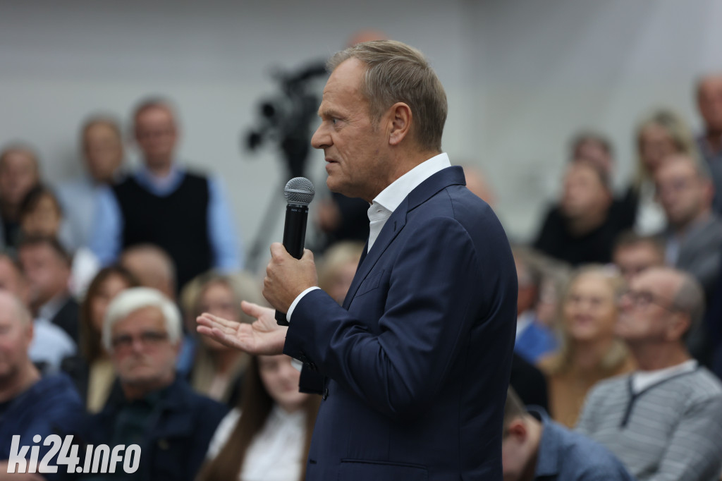 Donald Tusk w Inowrocławiu. Zobaczcie zdjęcia ze spotkania