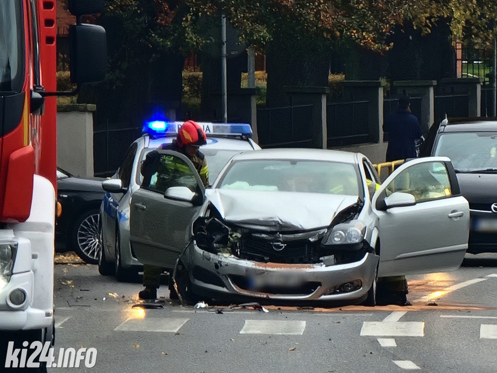 Kolizja na ul. Laubitza