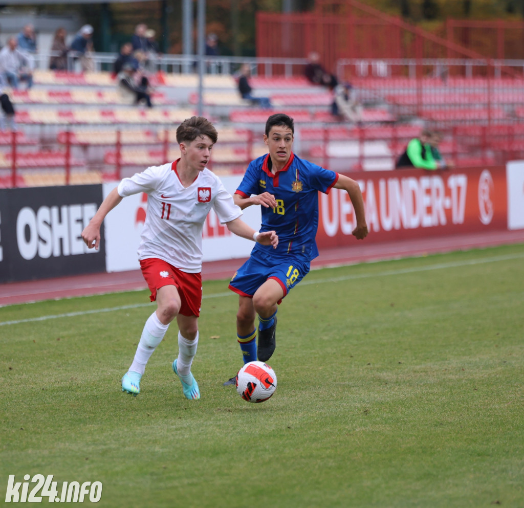 Mecz U-17 Polska - Andora