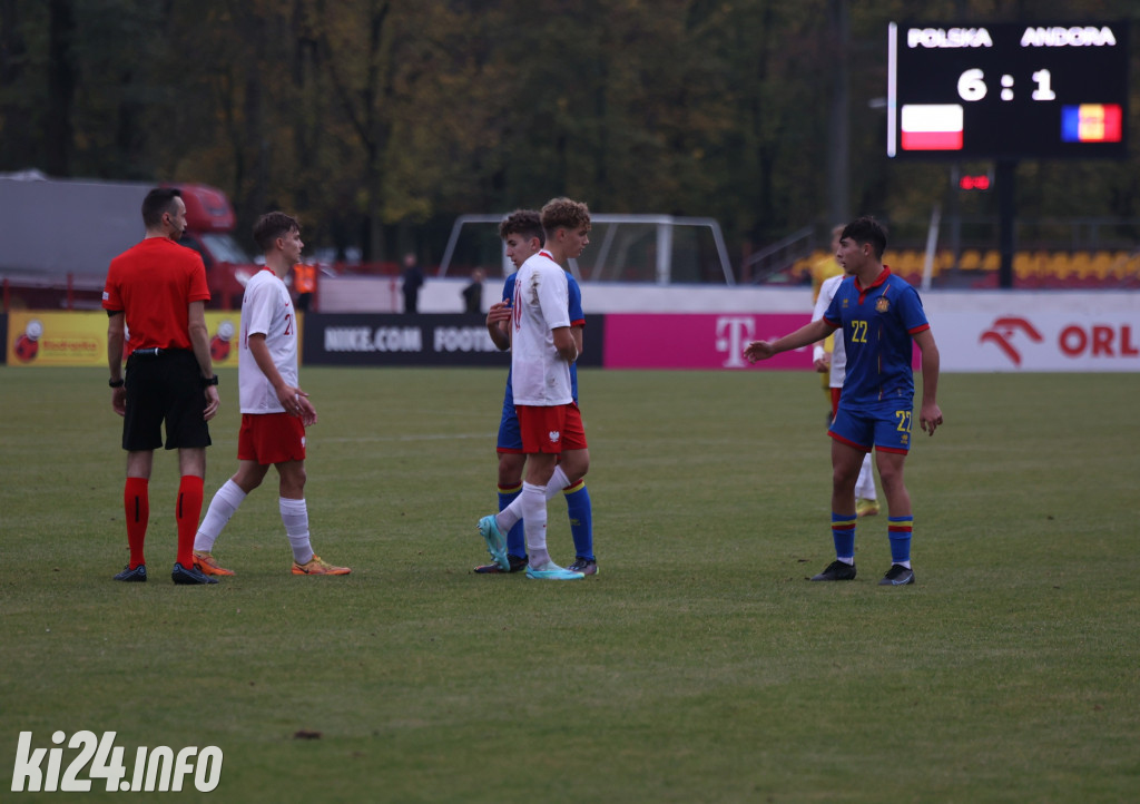 Mecz U-17 Polska - Andora