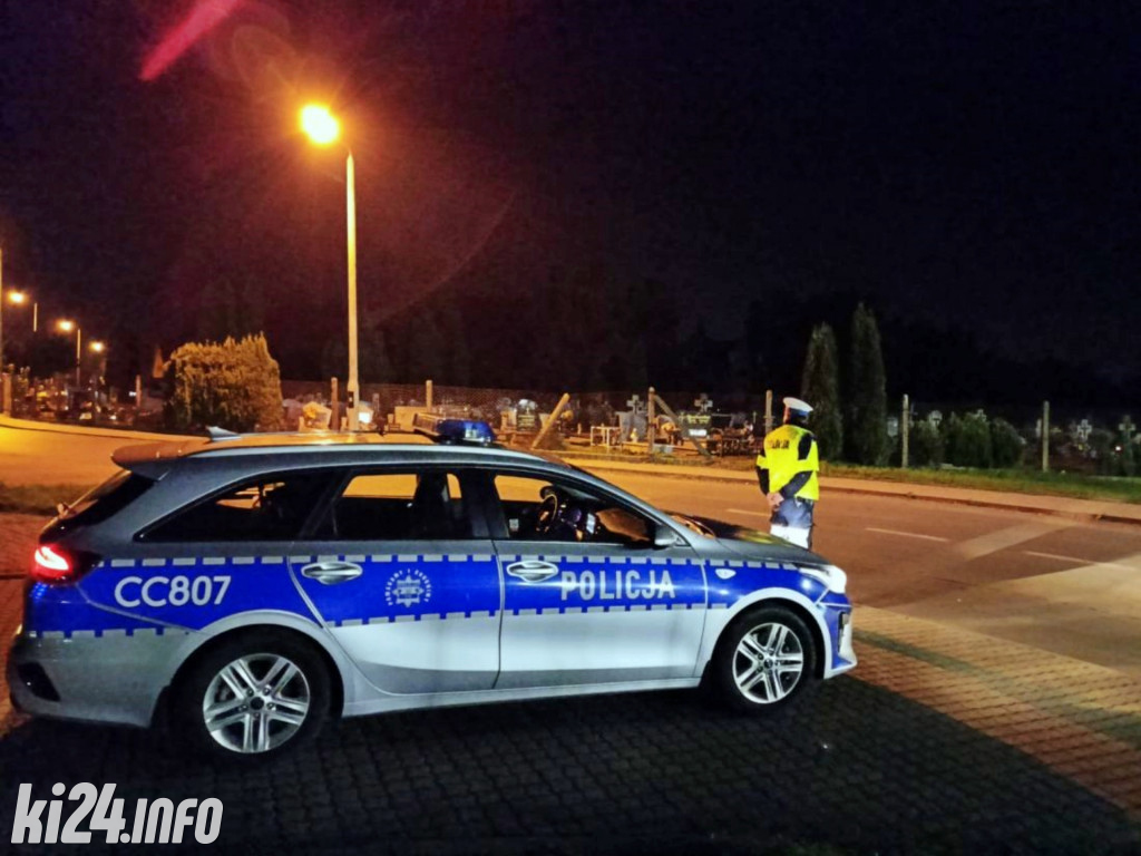 Policja przy cmentarzach