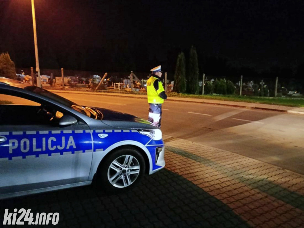 Policja przy cmentarzach