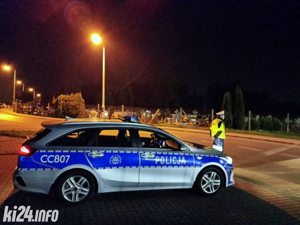Policja przy cmentarzach