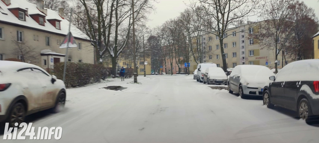 Zima na drogach