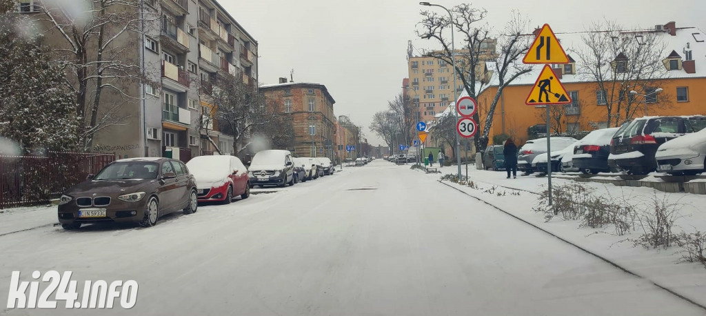 Zima na drogach