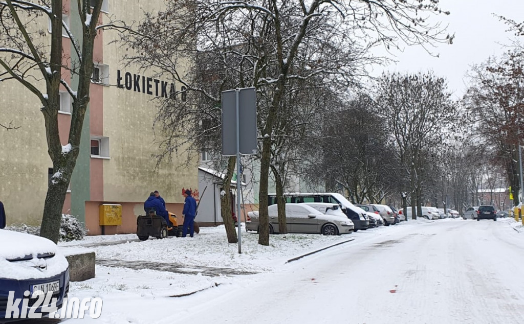 Zima na drogach