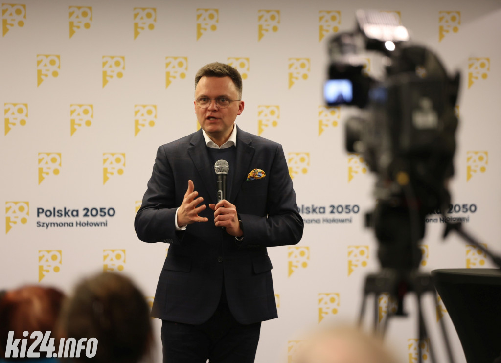 Szymon Hołownia w Inowrocławiu