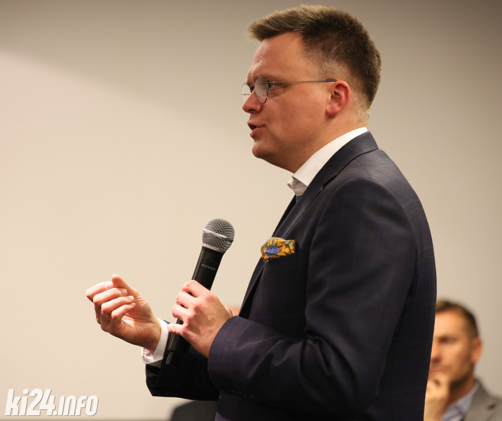 Szymon Hołownia w Inowrocławiu