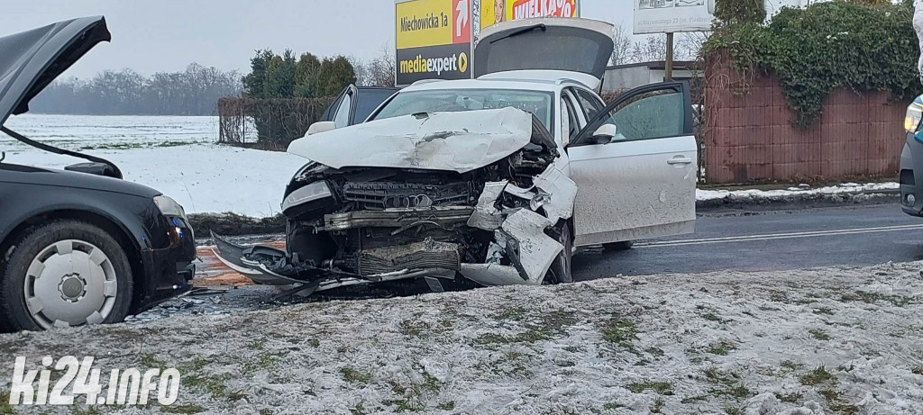 Kraksa na ul. Kruśliwieckiej