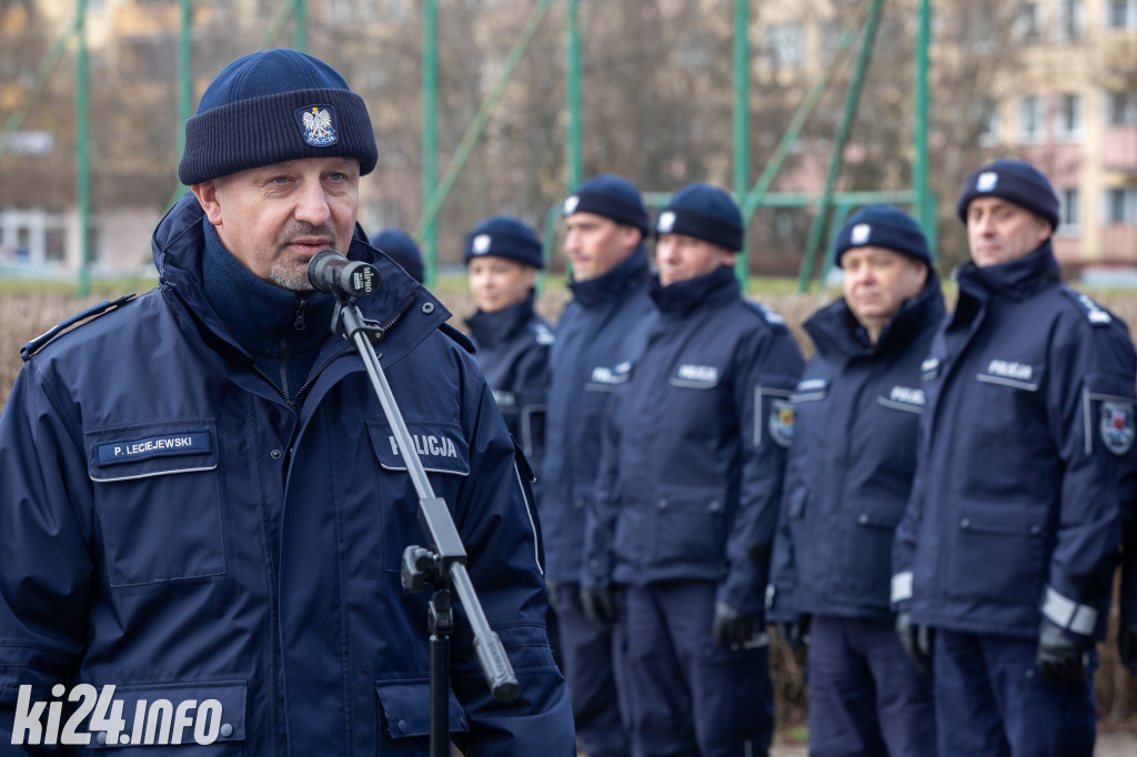 Nowy pojazd trafił do komendy policji w Inowrocławiu