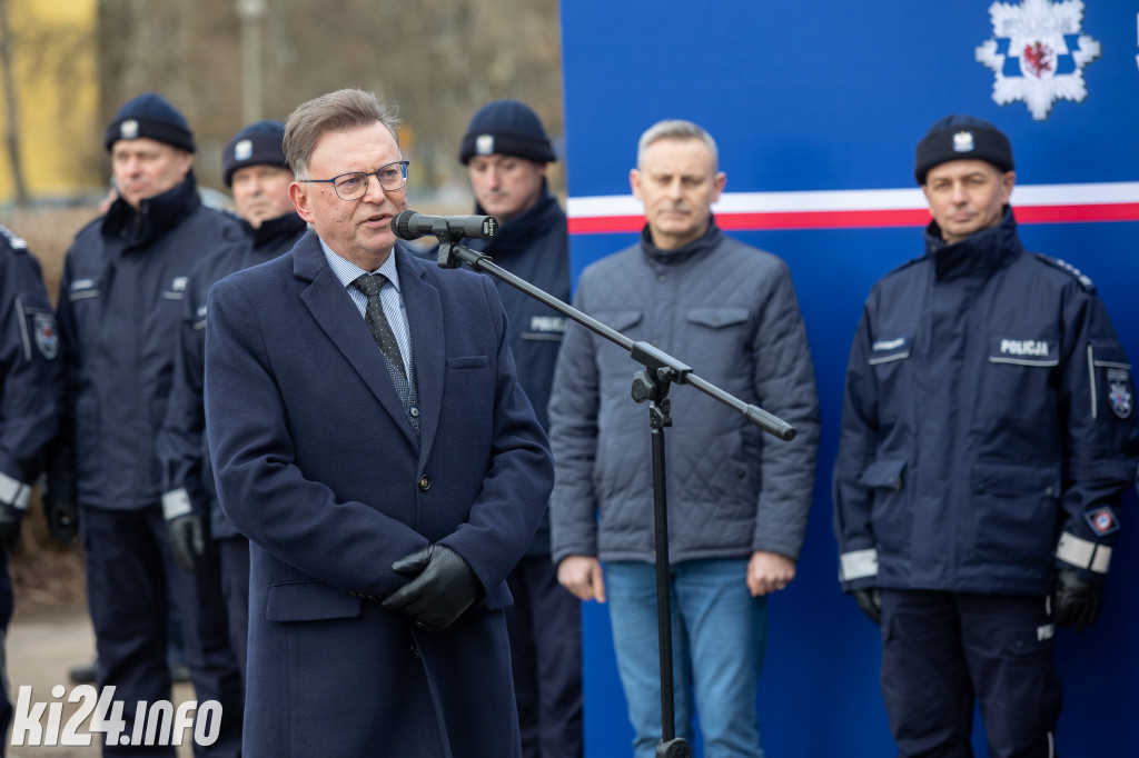 Nowy pojazd trafił do komendy policji w Inowrocławiu