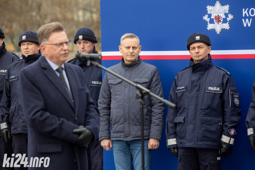 Nowy pojazd trafił do komendy policji w Inowrocławiu