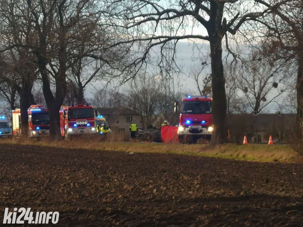 Wypadek w Marcinkowie