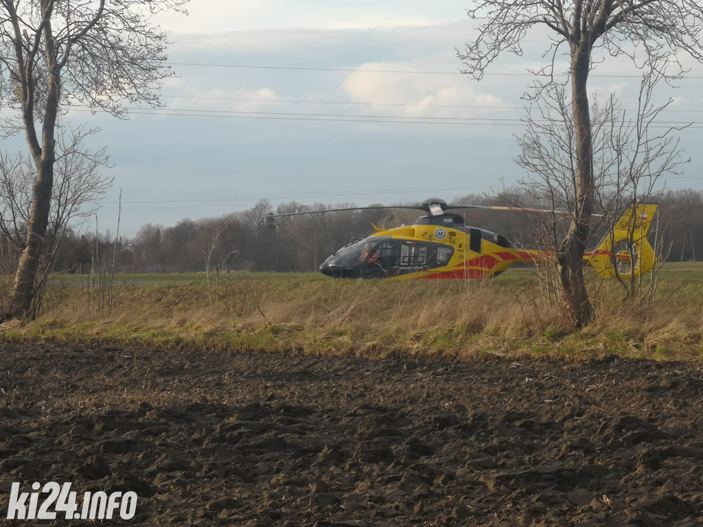 Wypadek w Marcinkowie