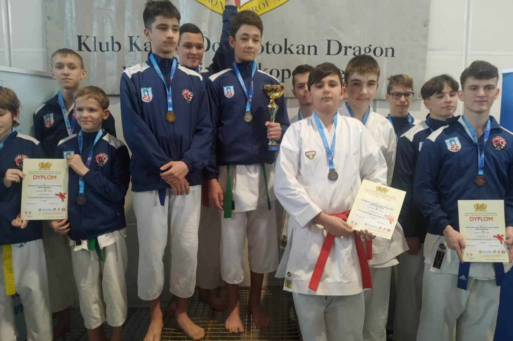 Młodzi karatecy walczyli na Dragon Cup